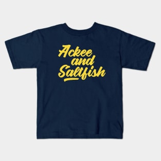 Ackee and Saltfish Kids T-Shirt